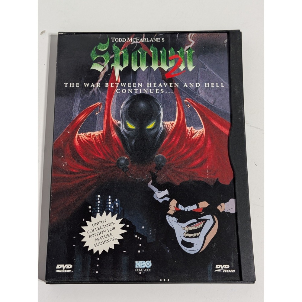 Todd‎ McFarlane's Spawn 2 DVD (1998) Uncut Collector's Edition, HBO
